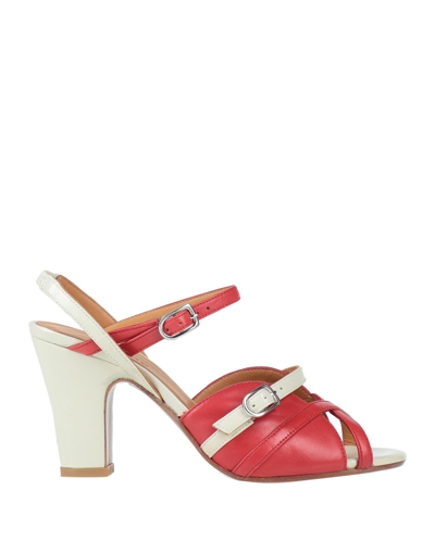 Audley Sandals In Red