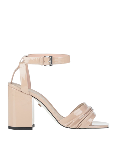 Greymer Sandals In Beige