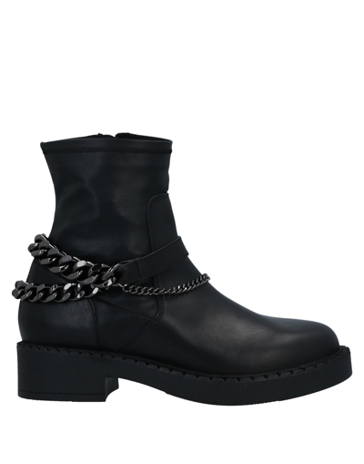 Formentini Ankle Boots In Black