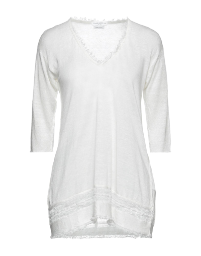 Ballantyne Sweaters In Ivory