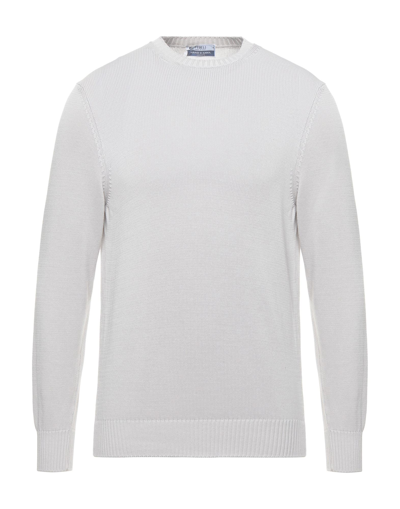 Fedeli Sweaters In Light Grey