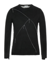 Paolo Pecora Sweaters In Black