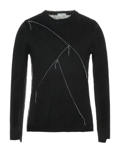 Paolo Pecora Sweaters In Black