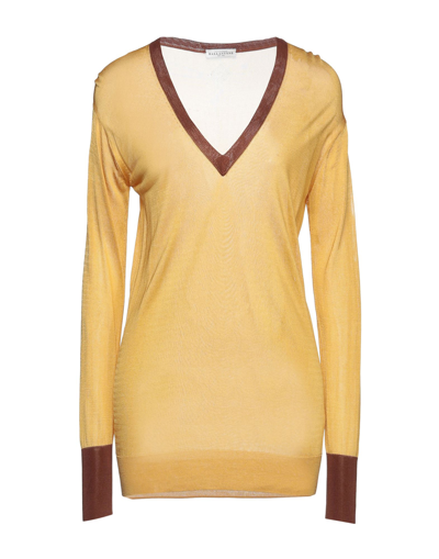Ballantyne Sweaters In Yellow