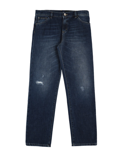 Dolce & Gabbana Kids' Jeans In Blue