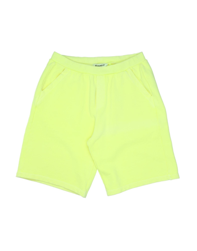 Dondup Kids'  Toddler Girl Shorts & Bermuda Shorts Yellow Size 4 Cotton, Elastane