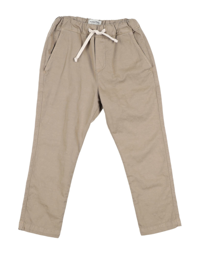 Paolo Pecora Babies' Pants In Camel