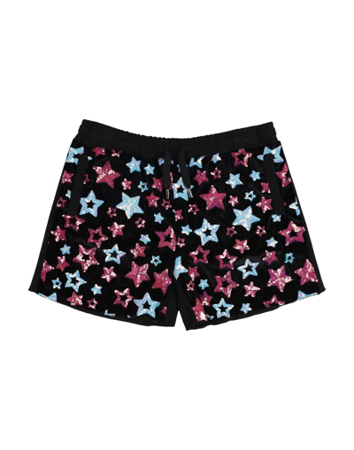Gaelle Paris Kids' Gaëlle Paris Toddler Girl Shorts & Bermuda Shorts Black Size 6 Viscose, Nylon, Elastane