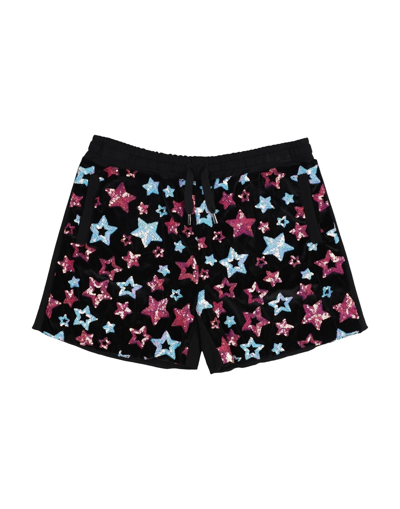 Gaelle Paris Babies' Gaëlle Paris Toddler Girl Shorts & Bermuda Shorts Black Size 6 Viscose, Nylon, Elastane