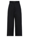 Patrizia Pepe Cropped Pants In Black