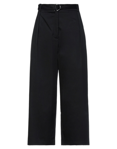 Patrizia Pepe Cropped Pants In Black
