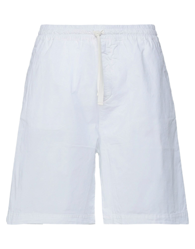 Haikure Man Shorts & Bermuda Shorts White Size 32 Cotton, Elastane