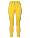 Gaelle Paris Jeans In Yellow