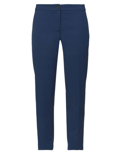 Semicouture Pants In Blue