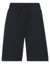 The Future Man Shorts & Bermuda Shorts Black Size Xxl Cotton In Black