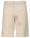 The Future Man Shorts & Bermuda Shorts Beige Size Xxl Cotton In Beige