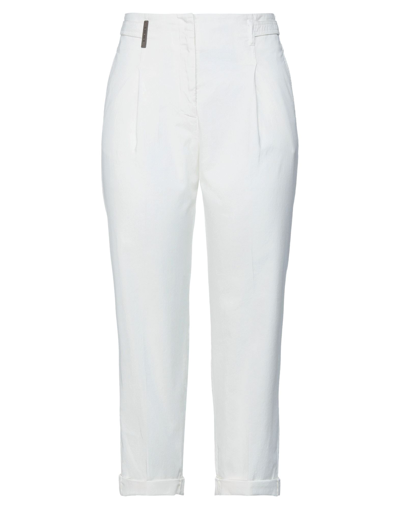Peserico Pants In White
