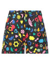 Love Moschino Woman Shorts & Bermuda Shorts Black Size 8 Cotton, Elastane