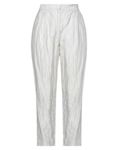 Lorena Antoniazzi Pants In White