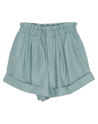 Aniye By Woman Shorts & Bermuda Shorts Sky Blue Size 4 Viscose, Polyurethane In Blue