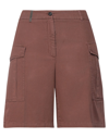 Peserico Shorts & Bermuda Shorts In Brown