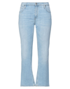 Haikure Woman Denim Pants Blue Size 29 Cotton In Blue