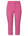 Virna Drò® Cropped Pants In Purple