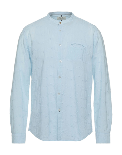 Alley Docks 963 Shirts In Sky Blue