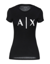 Armani Exchange T-shirts In Black
