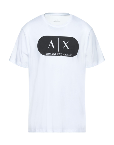 Armani Exchange T-shirts In White