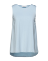 Le Tricot Perugia T-shirts In Sky Blue
