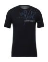 Armani Exchange T-shirts In Dark Blue