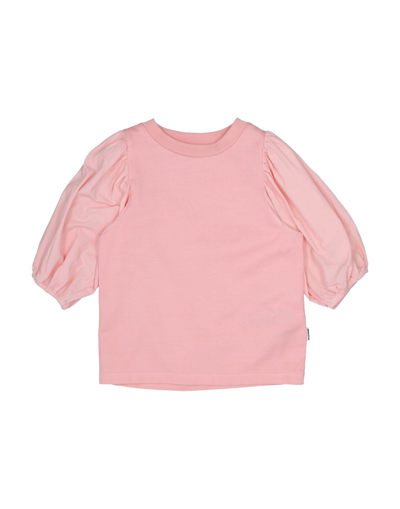Molo Kids' T-shirts In Pink