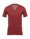 Armani Exchange T-shirts In Maroon