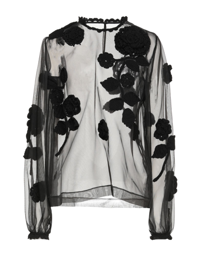 Dolce & Gabbana Blouses In Black