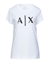 Armani Exchange T-shirts In White