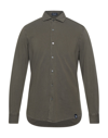 Drumohr Solid Color Shirt In Green