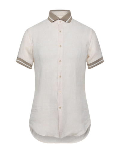 Pal Zileri Shirts In Beige