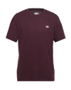 Dickies T-shirts In Maroon