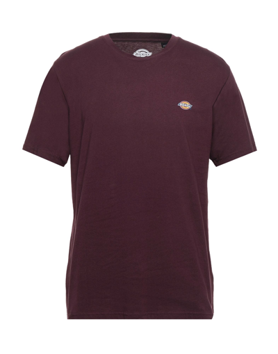 Dickies T-shirts In Maroon