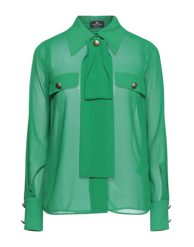 Elisabetta Franchi Shirts In Green