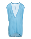 Rick Owens T-shirts In Azure