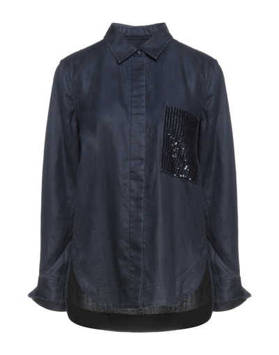 Jacob Cohёn Shirts In Dark Blue