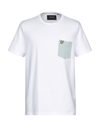 Lyle & Scott T-shirts In White