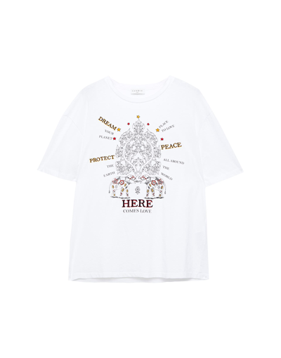 Sandro T-shirts In White