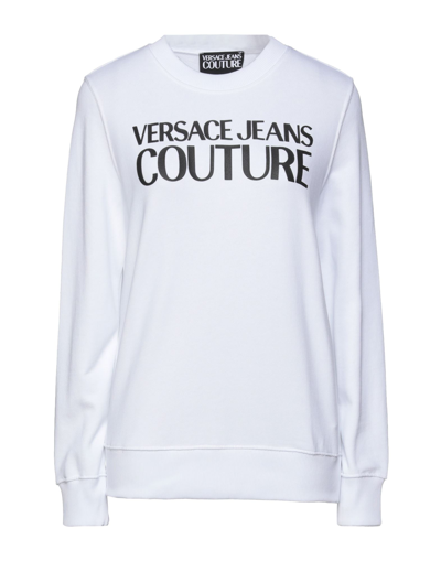 Versace Jeans Couture Sweatshirts In White