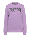 Versace Jeans Couture Sweatshirts In Mauve