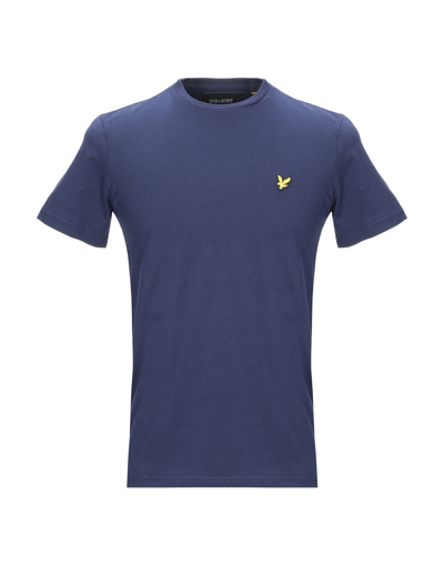 Lyle & Scott T-shirts In Blue