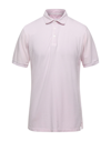 Fedeli Polo Shirts In Pink