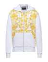Versace Jeans Couture Sweatshirts In White